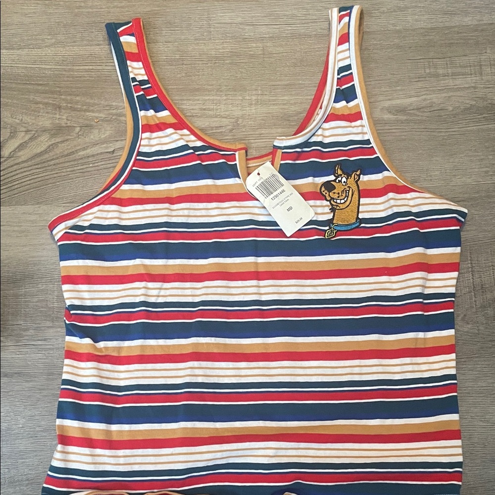 Striped Multicolor Tank Top